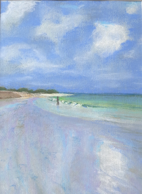 plage du grand large à Mousterlin Fouesnant